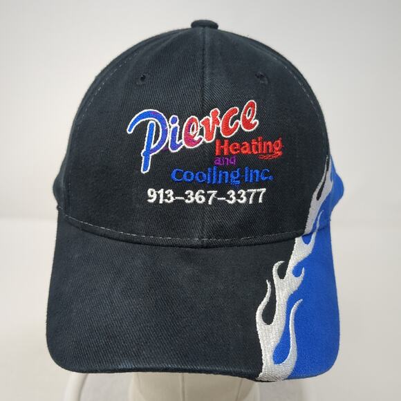 Pierce Heating And Cooling Strapback Hat Black One Size Magic Headwear - Picture 2 of 10